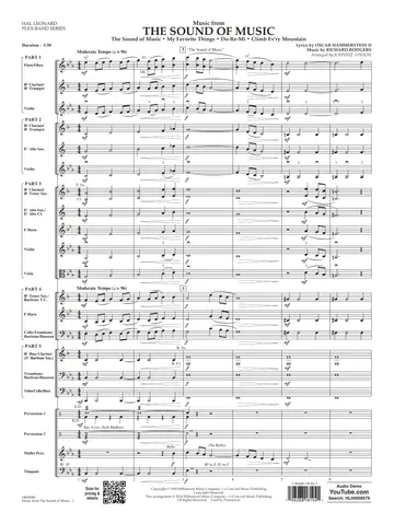 Music from The Sound Of Music by Rodgers & Hammerstein Sheet Music