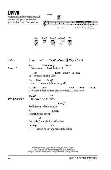 cigarette daydreams chords ukulele poster with cigarette daydreams - cage the